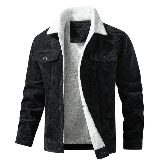 ALPINE | Veste en Velours Côtelé Élégante et Intemporelle