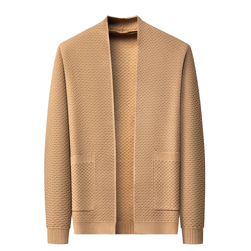 ANTONIO | Cardigan Jacquard Élégant et Confortable
