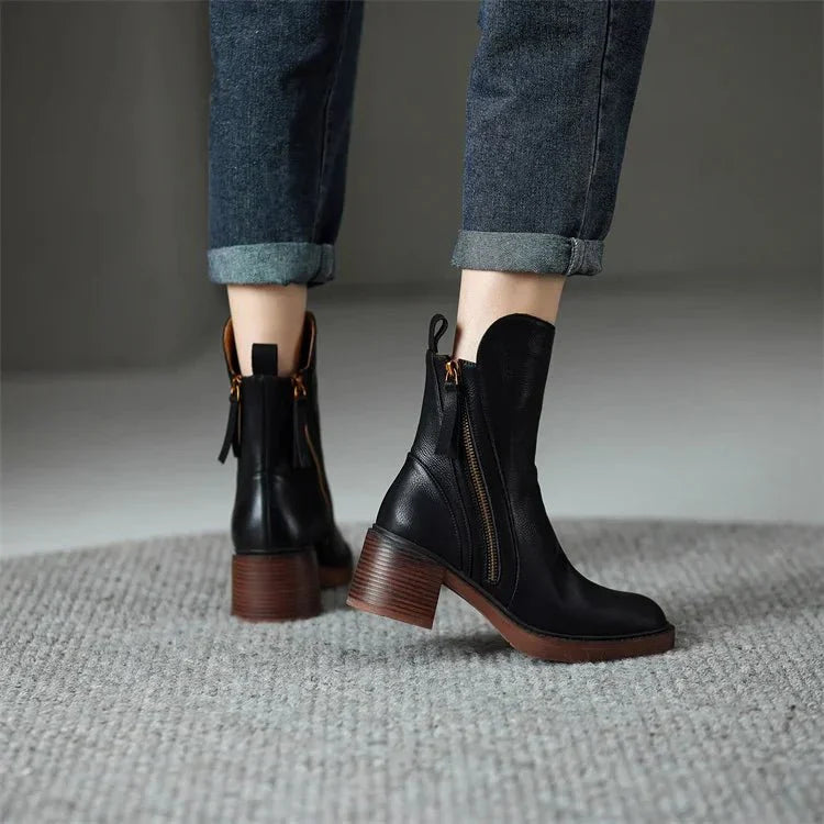 Ava | Bottines Élégantes au Style Intemporel