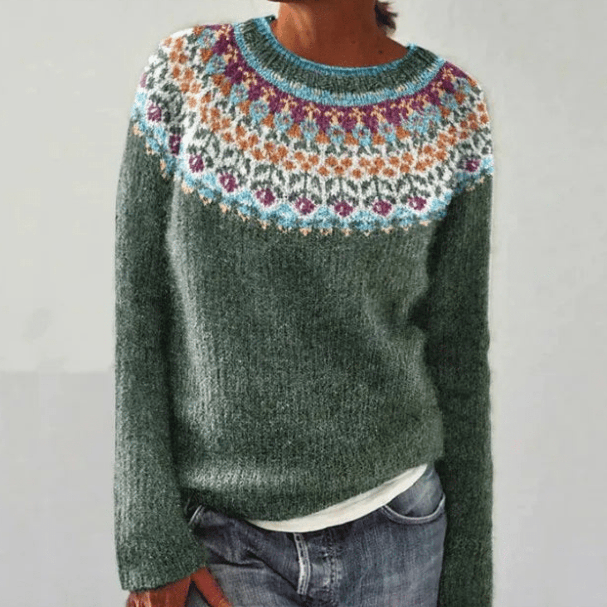 Éloïse | Pull d'Hiver Élégant et Confortable