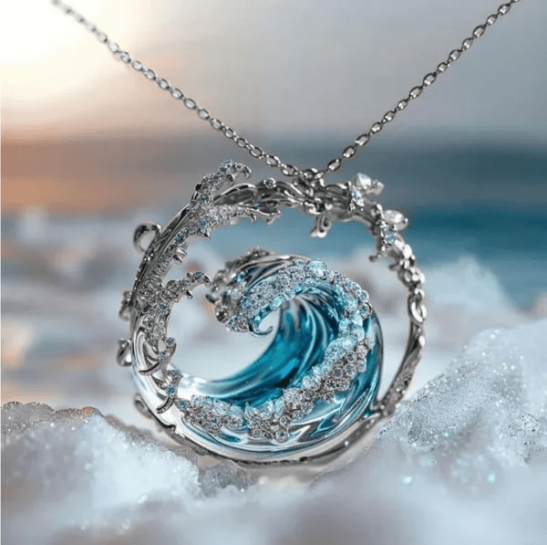 AZUREA | Collier Élégant Inspiré des Océans