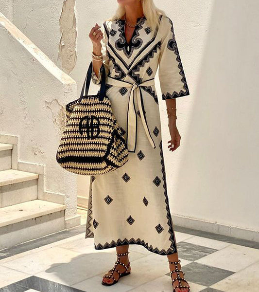 ELENA | Robe Élégante Intemporelle et Confortable
