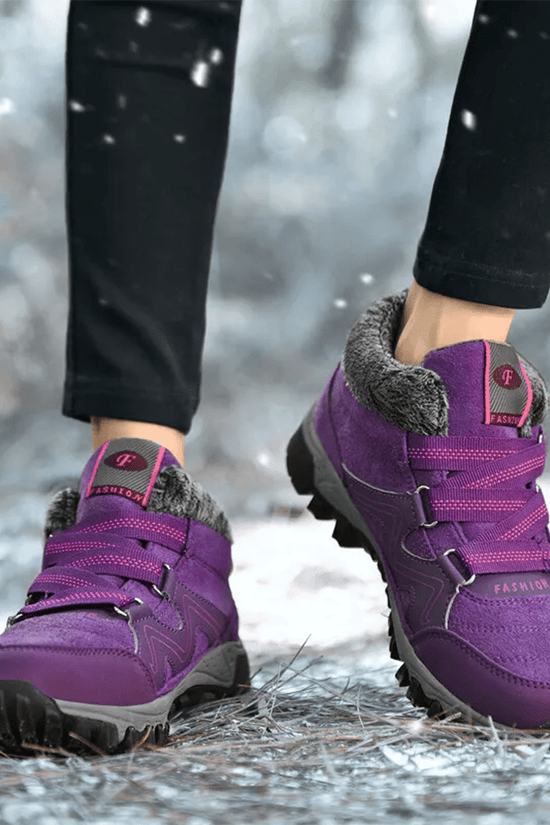 CLOUDY- BOTTINES CHAUDES ANTIDÉRAPANTES ET CONFORTABLES