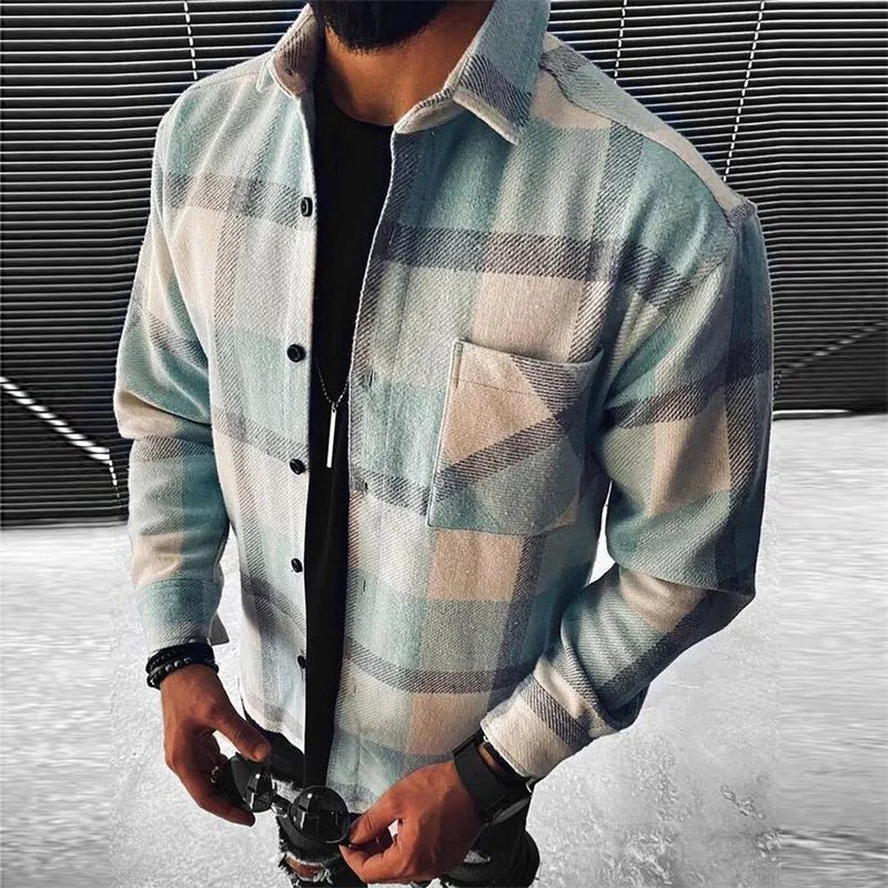 EDISON | Chemise d’Hiver Élégante et Confortable pour Homme
