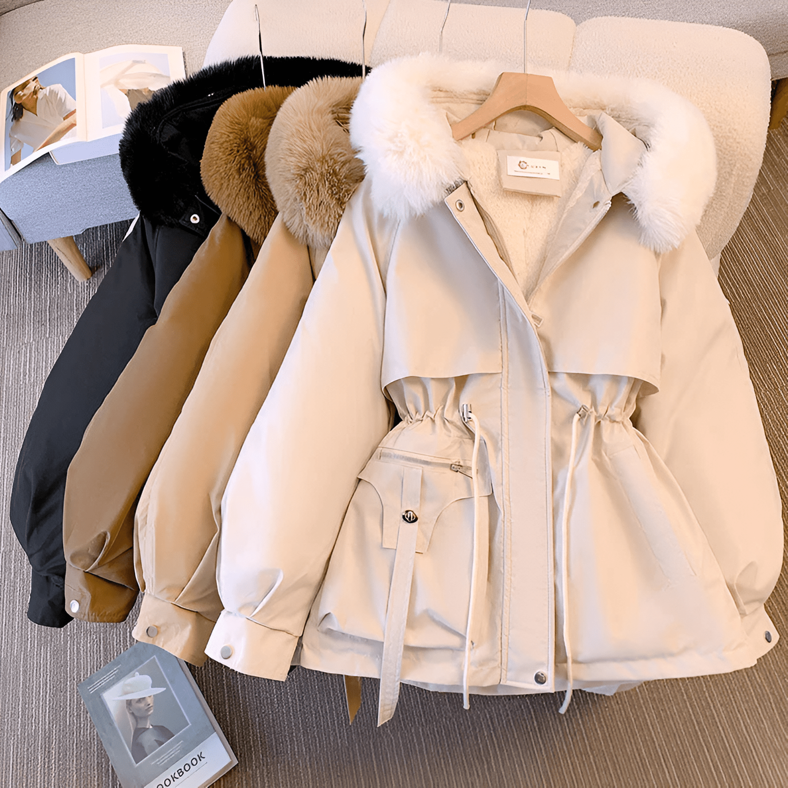 Eliona | Veste d'Hiver Chaude et Élégante