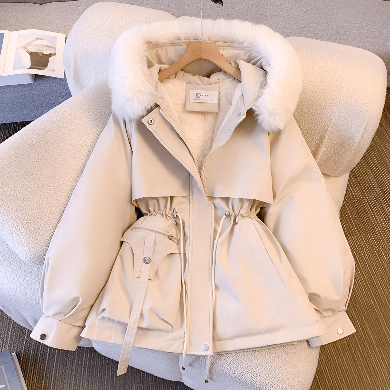 Eliona | Veste d'Hiver Chaude et Élégante