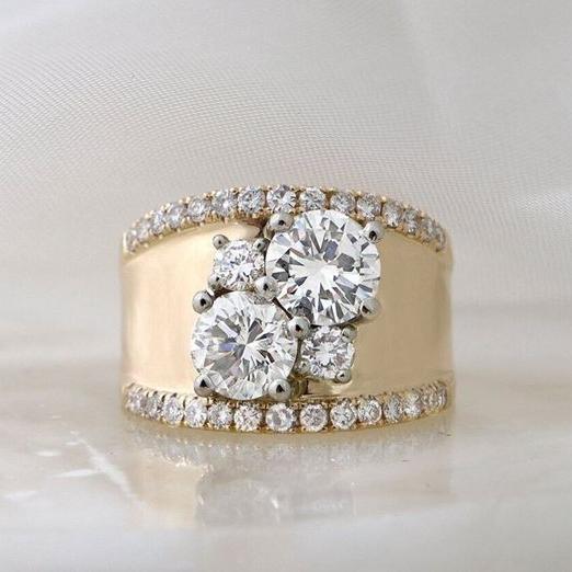 ELIORA | Bague Vintage Brillante et Élégante