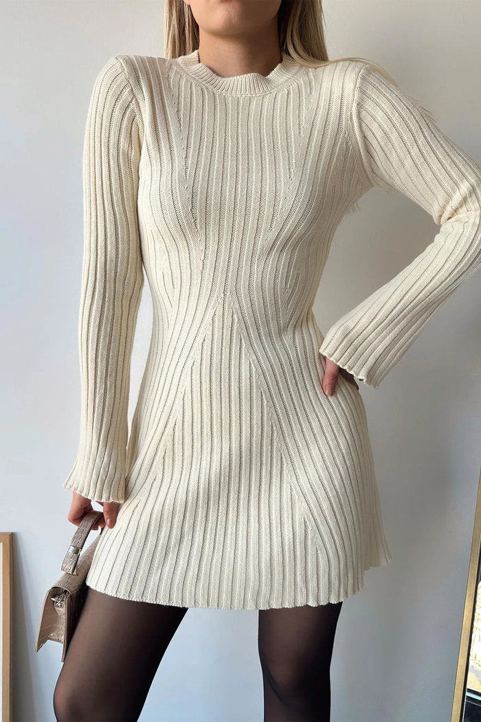 JULIA | Robe à Manches Longues Élégante et Confortable