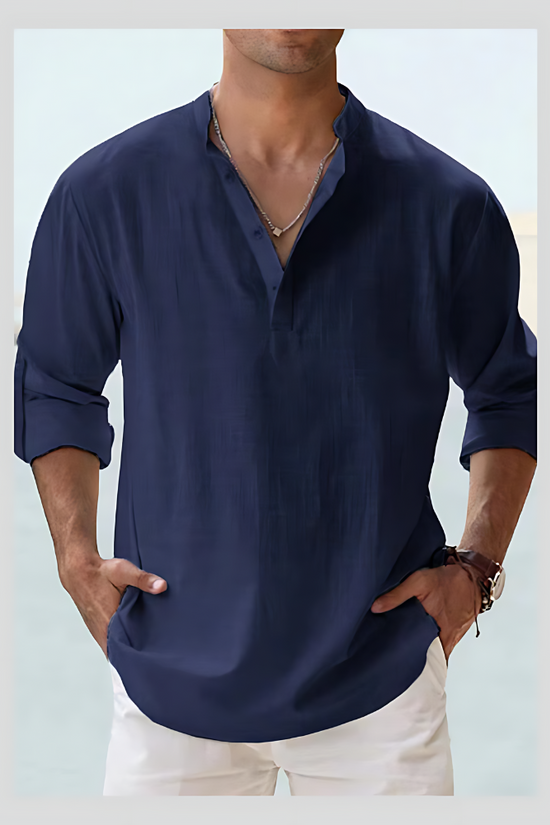 NOVA® | CHEMISE EN LIN LÉGÈRE POUR HOMME