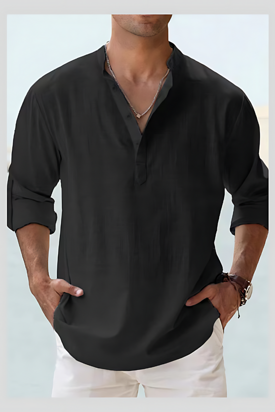 NOVA® | CHEMISE EN LIN LÉGÈRE POUR HOMME
