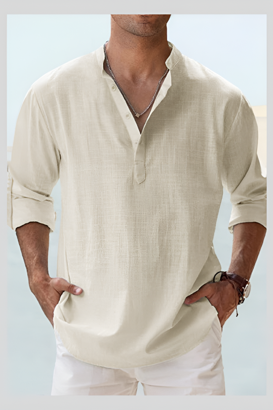 NOVA® | CHEMISE EN LIN LÉGÈRE POUR HOMME