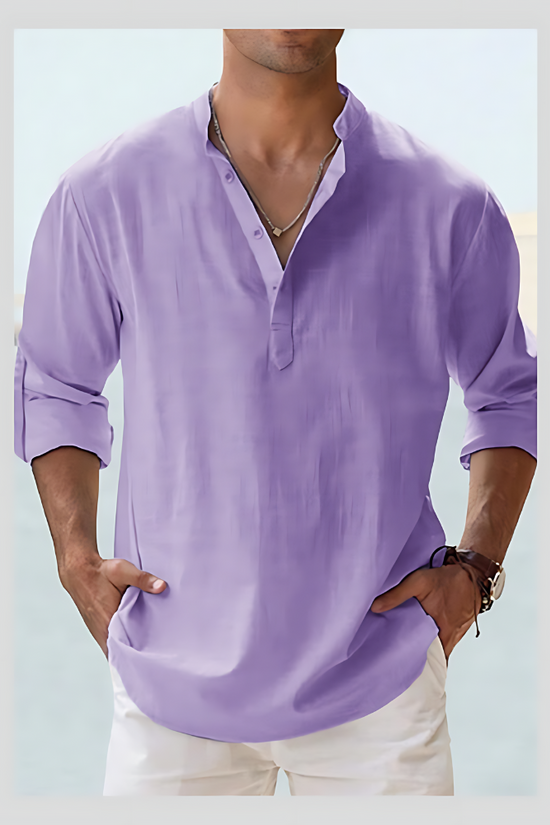 NOVA® | CHEMISE EN LIN LÉGÈRE POUR HOMME