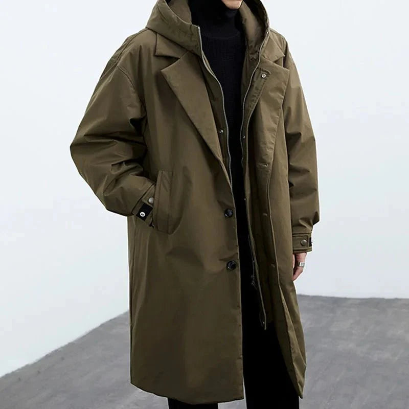 KENSINGTON | Manteau Long Classique et Intemporel