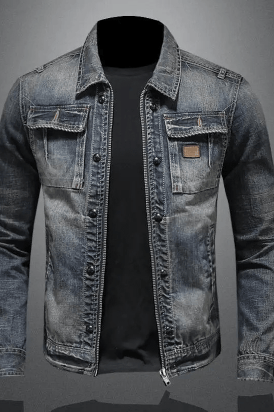 Léo | Veste en denim élégante et confortable