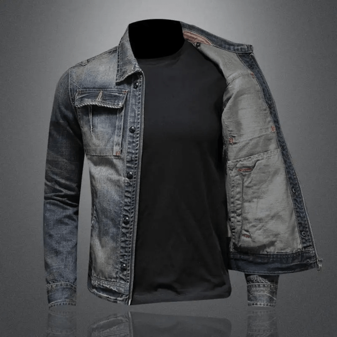 Léo | Veste en denim élégante et confortable