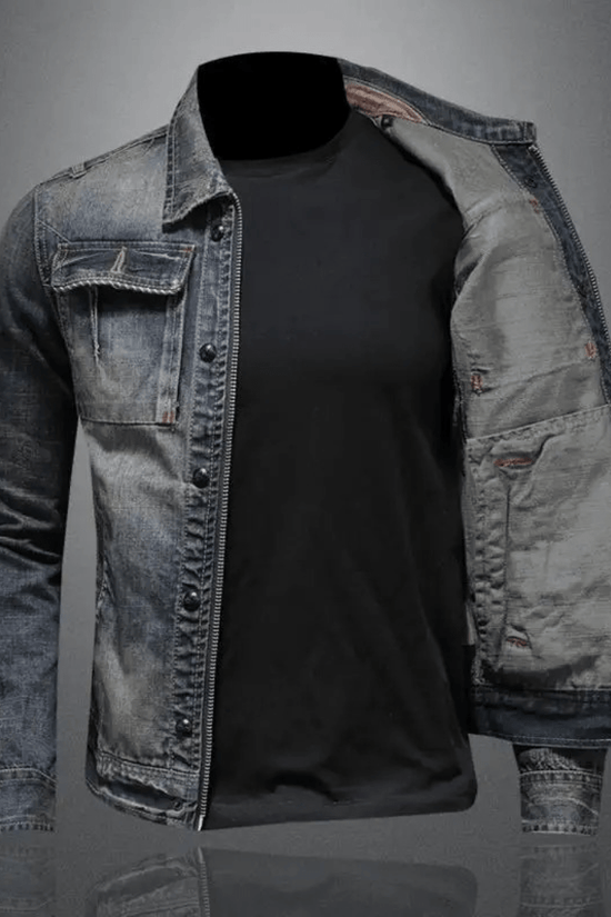Léo | Veste en denim élégante et confortable