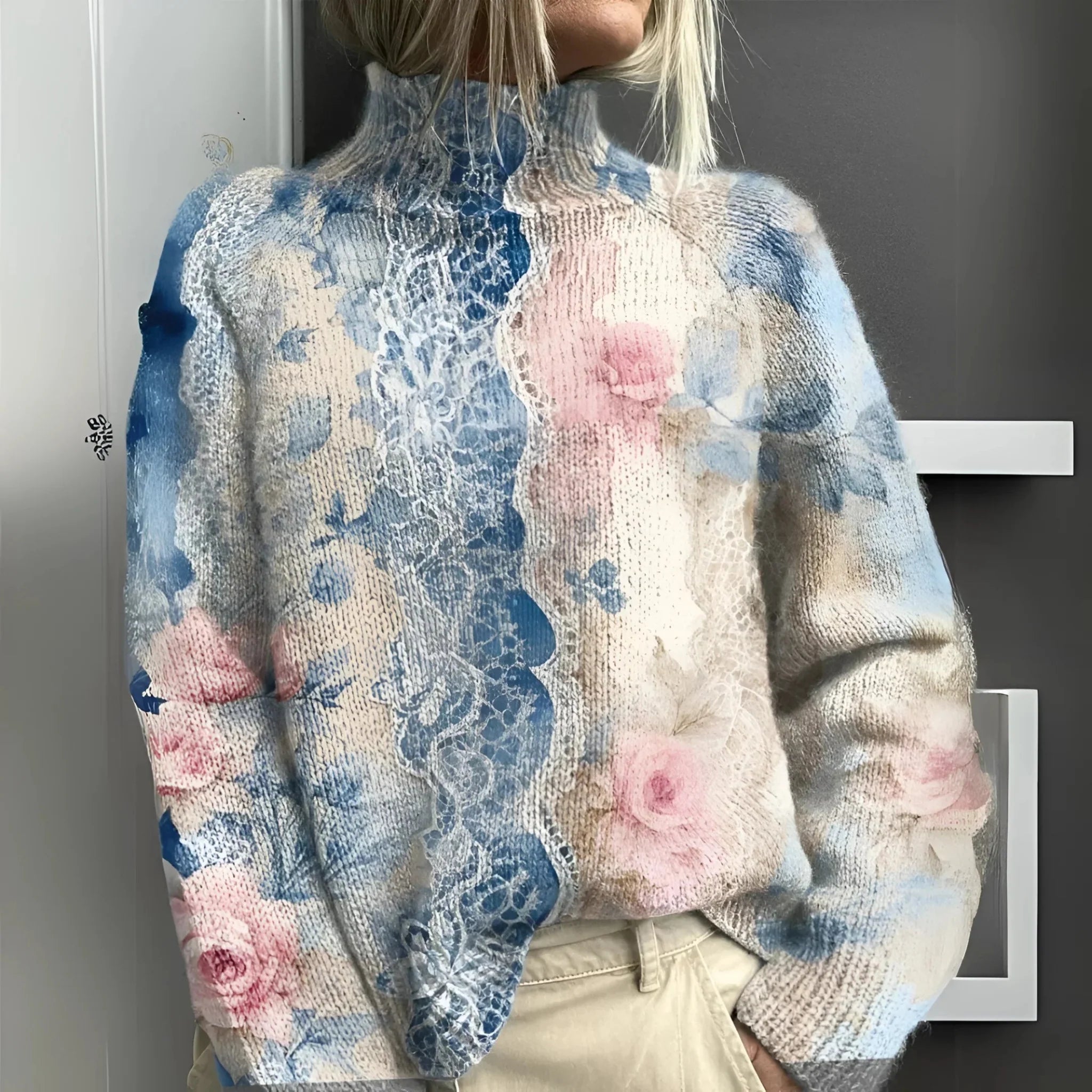 Lieke | Pull Douillet et Élégant
