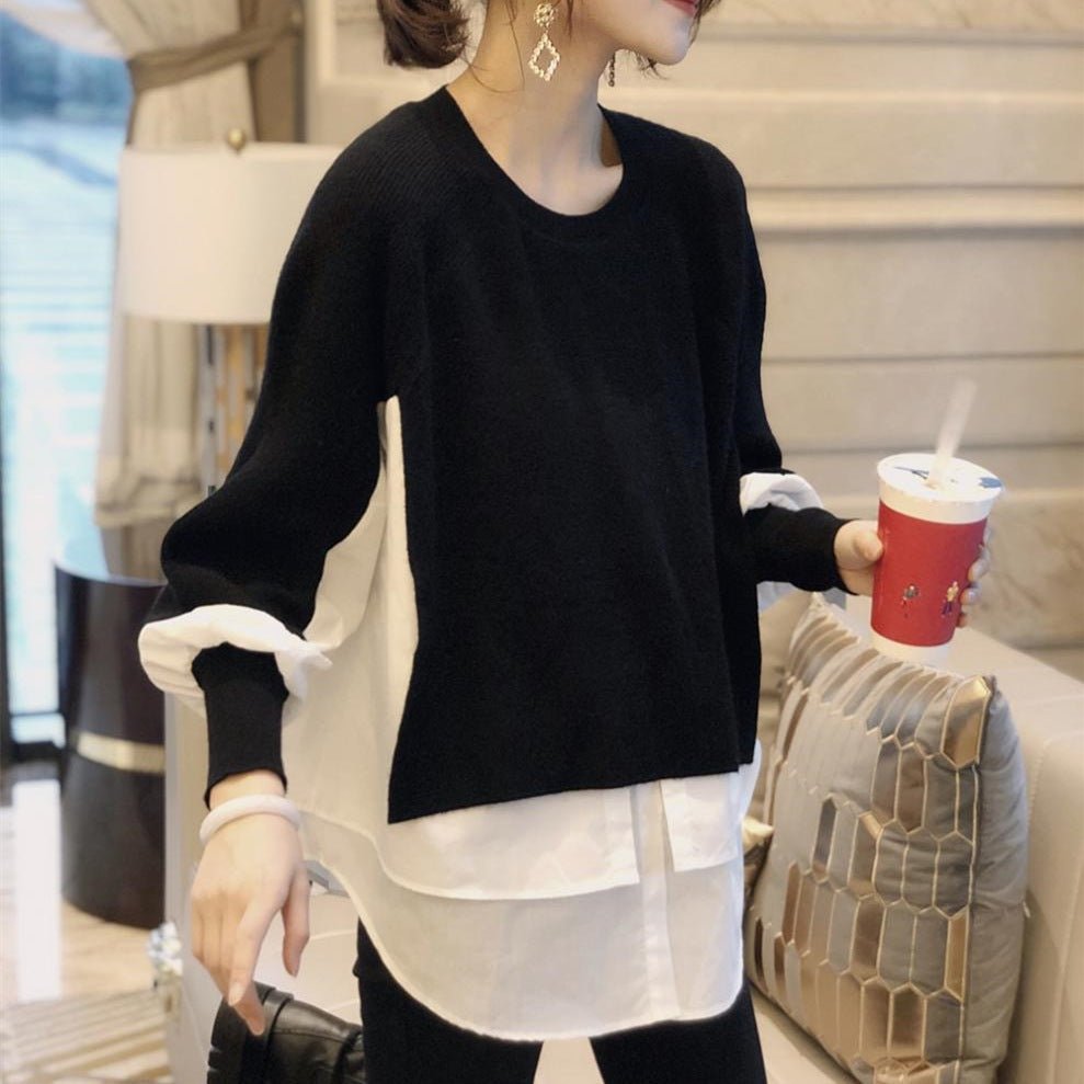 LINA | Sweat Oversize à Manches Bouffantes et Confort Optimal