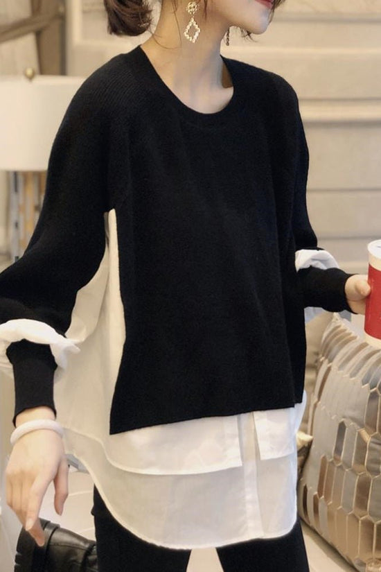 LINA | Sweat Oversize à Manches Bouffantes et Confort Optimal