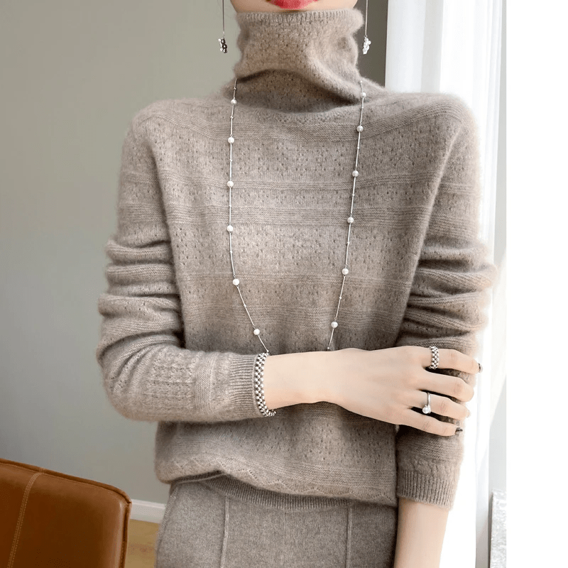 Louise | Pull en Laine Mérinos Doux et Élégant
