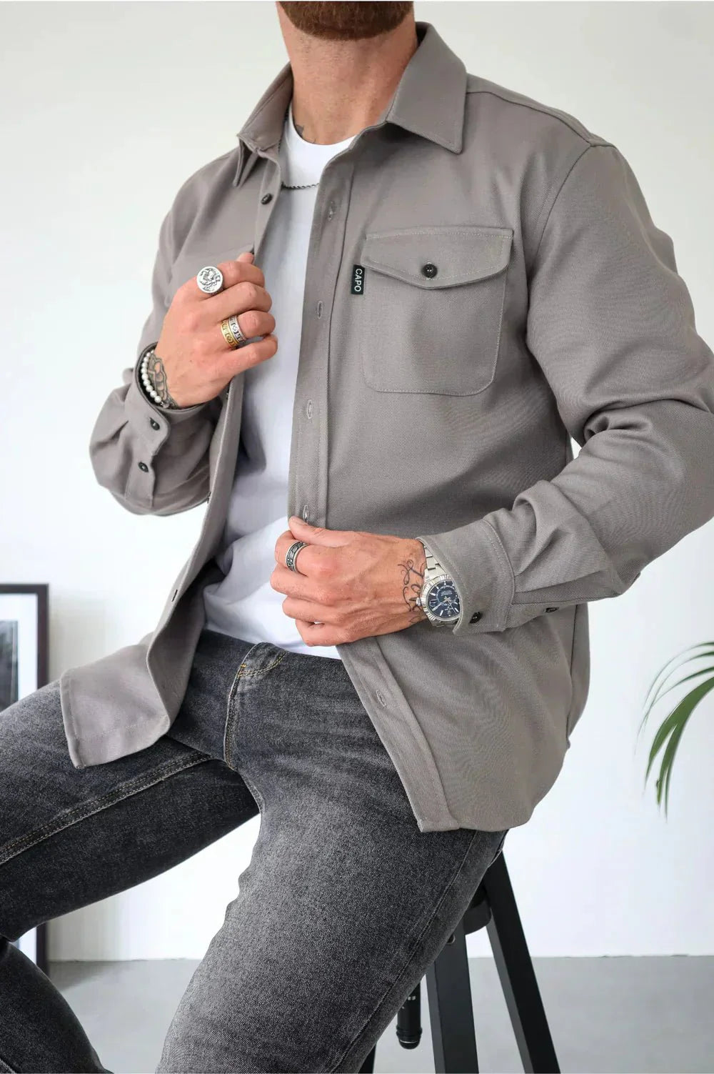 LUCAS | Chemise Élégante en Coton Premium pour Homme