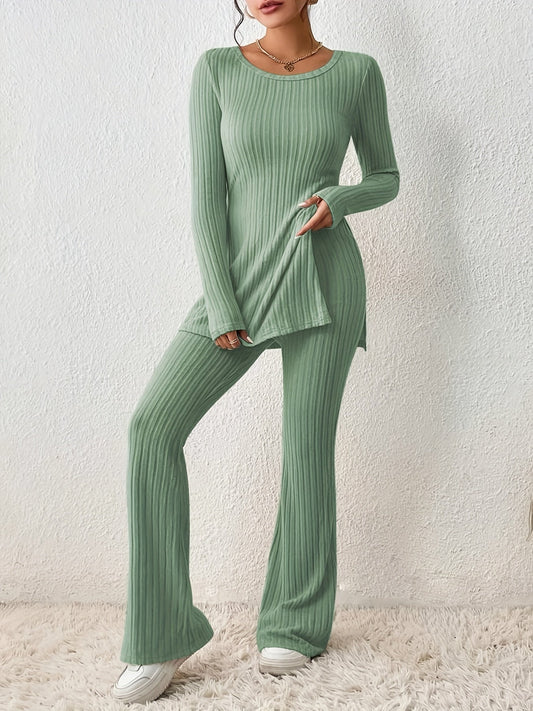 LUCIA | Ensemble Confort Stretch et Élégant pour un Look Décontracté