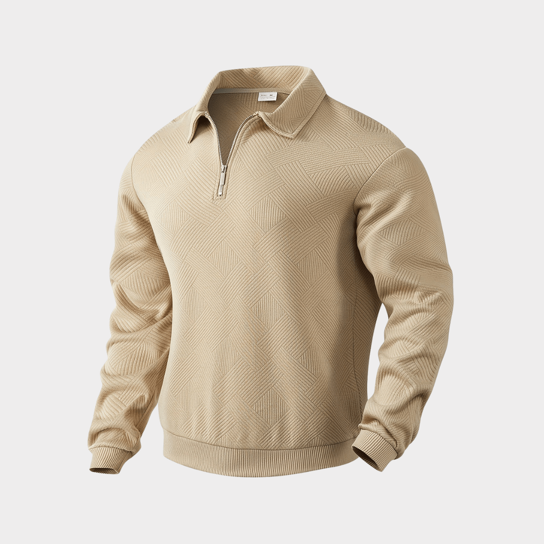 MILO | Pull Jacquard Élégant et Confortable
