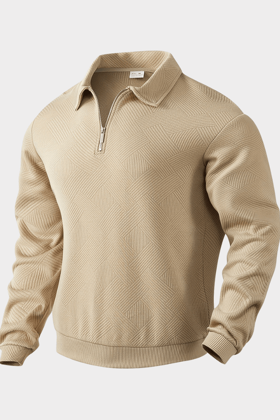 MILO | Pull Jacquard Élégant et Confortable