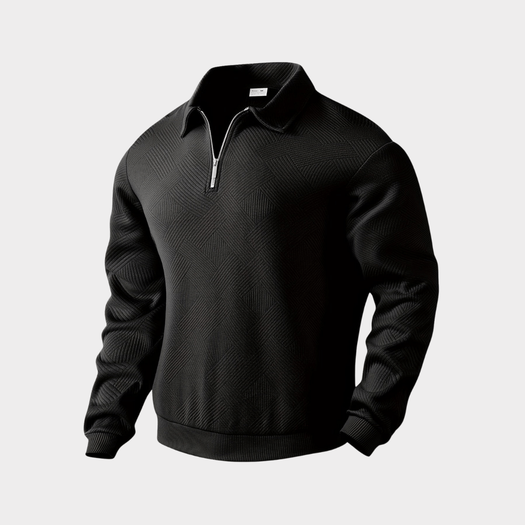 MILO | Pull Jacquard Élégant et Confortable