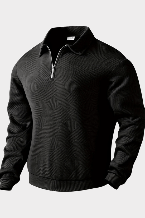 MILO | Pull Jacquard Élégant et Confortable