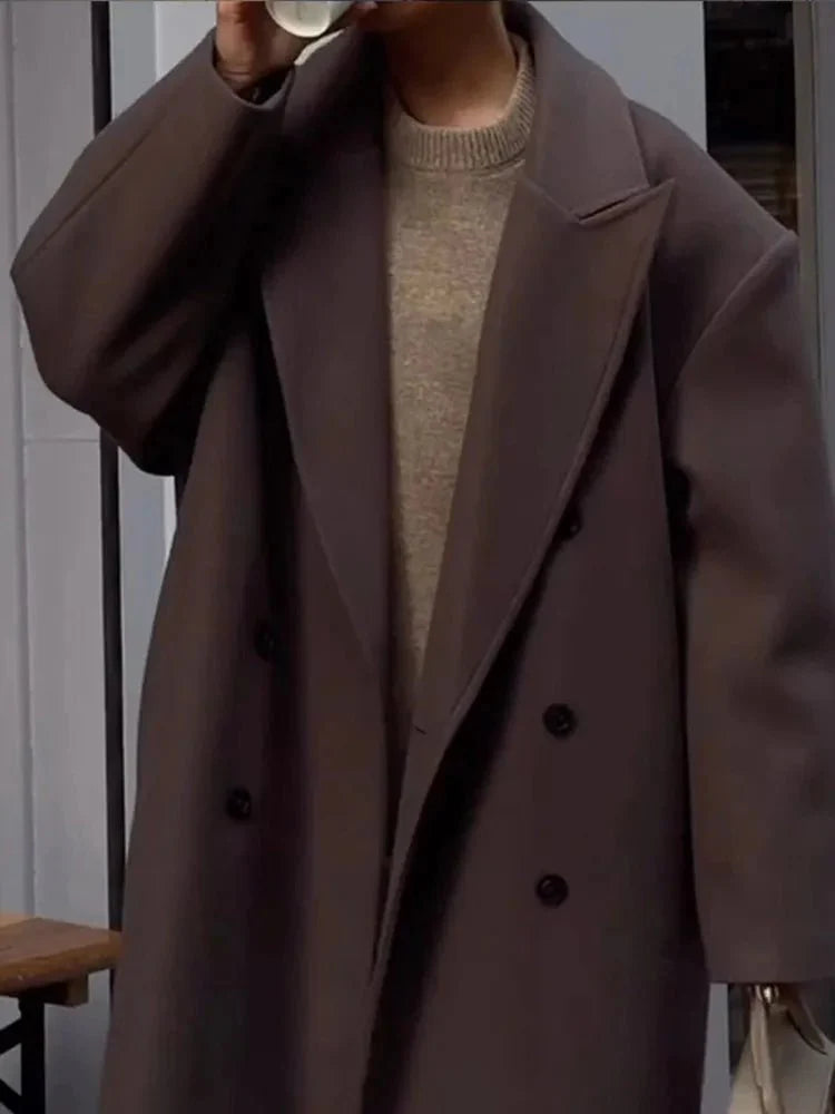 NOELLE | Manteau Luxe Élégant et Intemporel