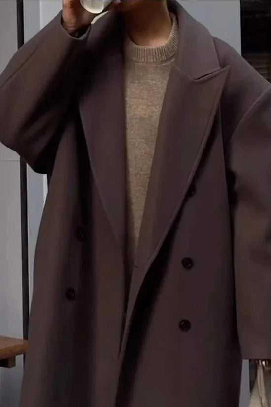 NOELLE | Manteau Luxe Élégant et Intemporel