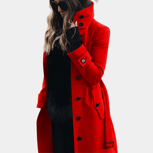 ODETTA | Trench-Coat Long Élégant et Polyvalent pour Femme