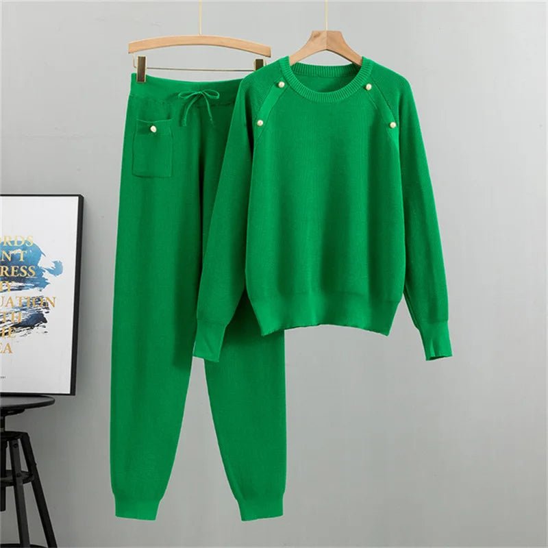 Pearl | Ensemble Pull et Pantalon Confortable et Élégant