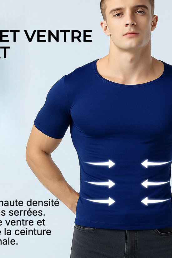 MorphoFit – T-shirt gainant pour une silhouette sculptée et une posture redressée