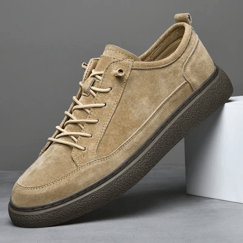 SEBASTIEN | Sneakers en Daim Élégantes et Confortables