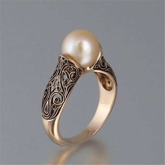 SOPHIE | Bague Vintage Élégante en Perles