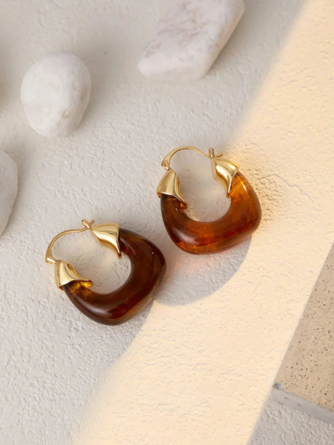 SOPHIE | Boucles d'Oreilles Créoles Élégantes et Modernes