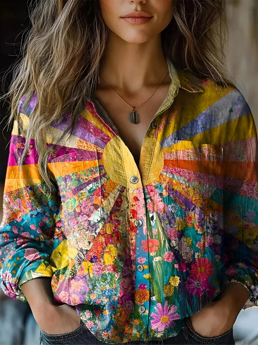 Tineke | Blouse Élégant et Moderne