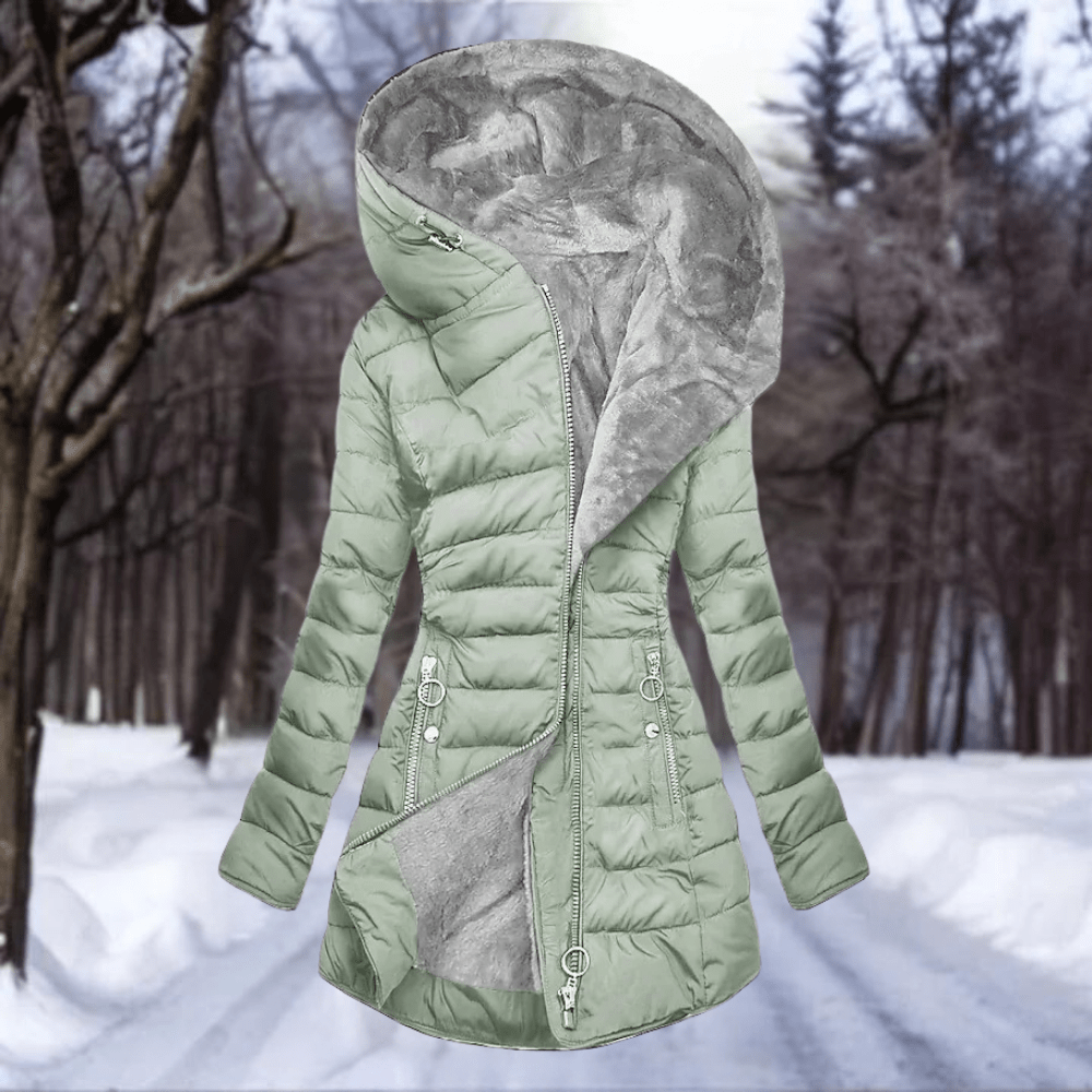 Veloria | Manteau en Velours Élégant et Confortable