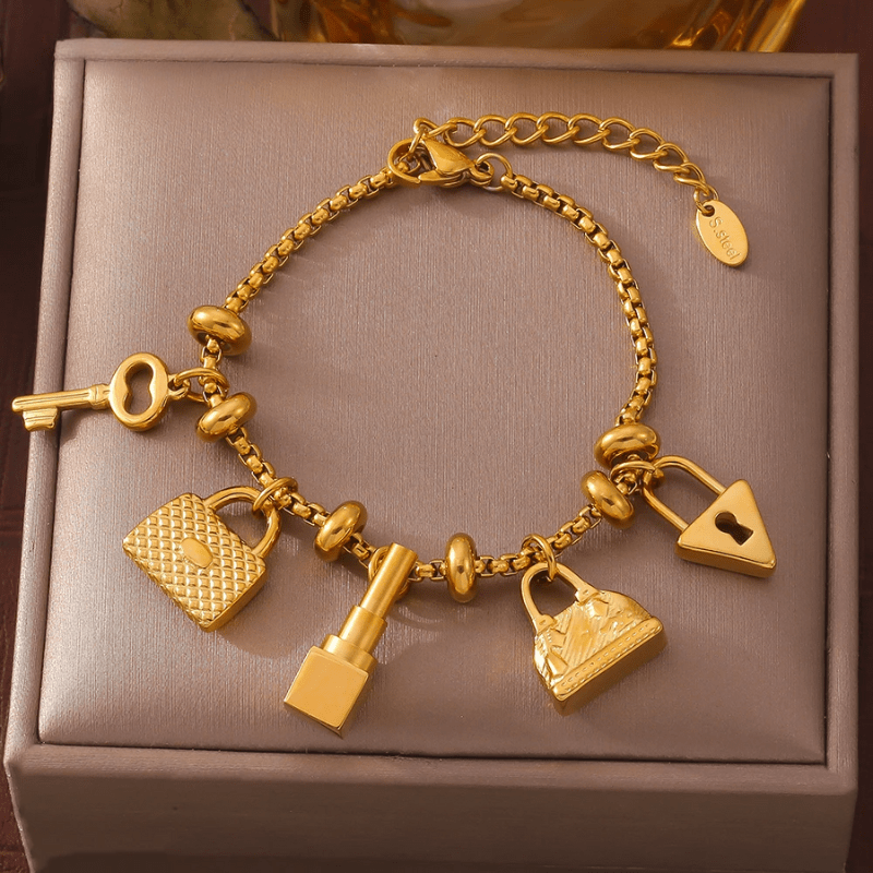 Zoé | Bracelet Charms Élégant et Tendance